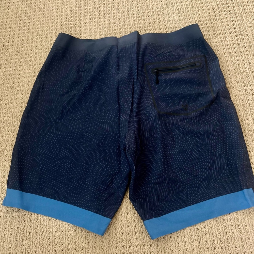 RVCA Dark Blue Board Shorts NWOT - Picture 3 of 4